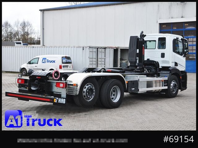 Roll-off tipper truck IVECO X-Way AD280X42, HIAB Multilift, Garantie