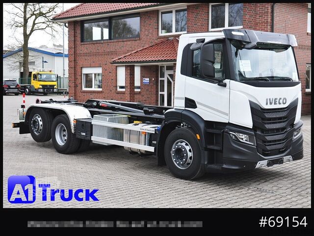 Roll-off tipper truck IVECO X-Way AD280X42, HIAB Multilift, Garantie