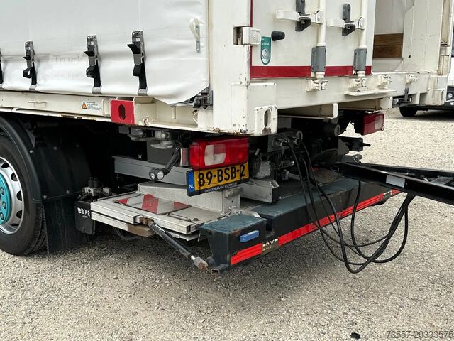 Skjutbar presenning DAF XF 480