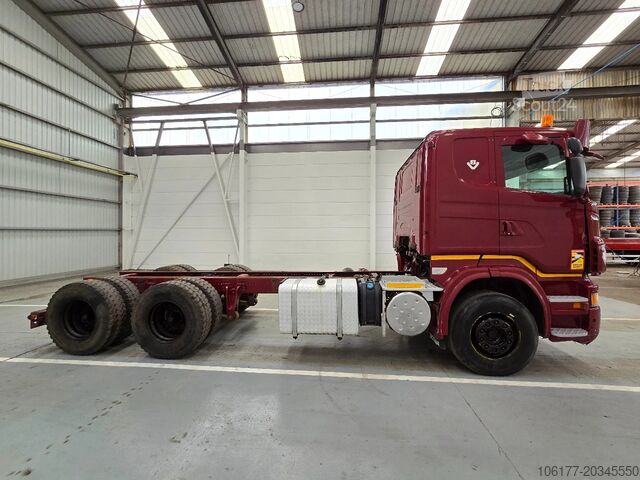 Chassis met cabine Scania R620-V8 6x4 / RETARDER / AIRCO / EURO 5
