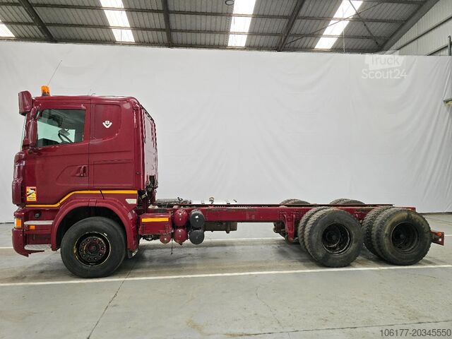 Chassis met cabine Scania R620-V8 6x4 / RETARDER / AIRCO / EURO 5