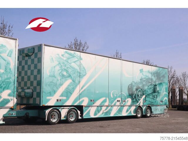 Transport objętościowy LIMETEC FULL SIDE OPEN TRAILER | 2 AXLE DOLLY | SPECIAL