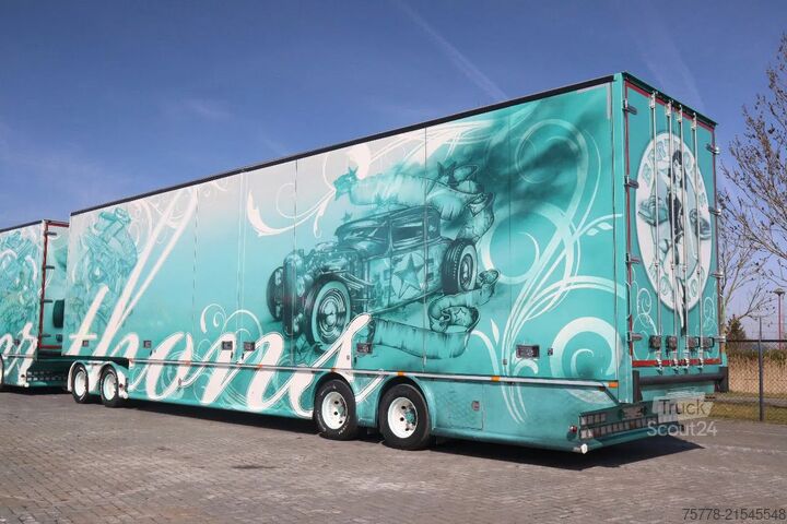 Transport objętościowy LIMETEC FULL SIDE OPEN TRAILER | 2 AXLE DOLLY | SPECIAL