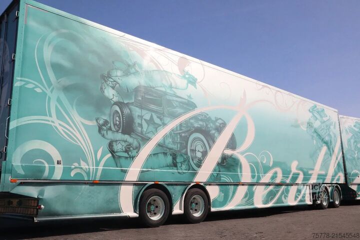 Transport objętościowy LIMETEC FULL SIDE OPEN TRAILER | 2 AXLE DOLLY | SPECIAL