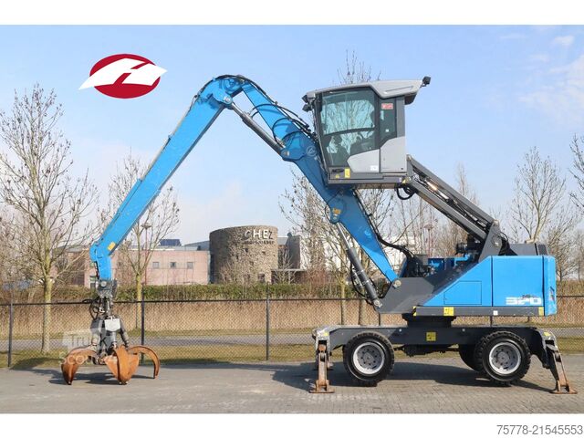 Medžiagų tvarkymo mašina Fuchs MHL 320 | PEEL GRAB | UMSCHLAG | GOOD TIRES