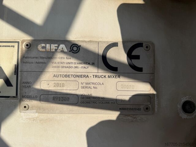 φορτηγό αναμικτήρας σκυροδέματος Iveco TRAKKER 500