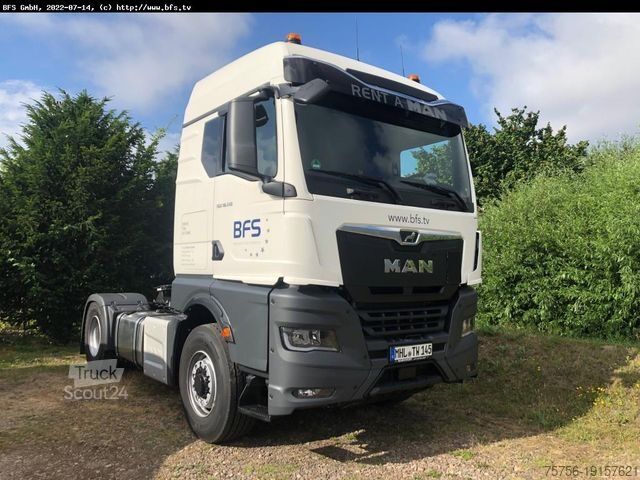 Unidade de tração standard MAN TGX (TG3) 18.510 4x4H BLS Hydraulik, normalhoch