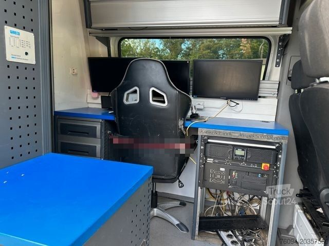 Hög tak skåpbil MERCEDES-BENZ Sprinter 319CDi V6 Kanal-Inspektion Kamera IPEK