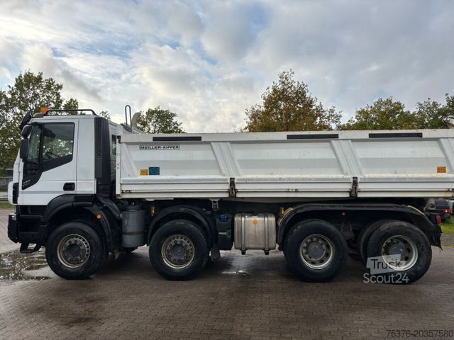 Camion ribaltabile trilaterale IVECO 480 X-Way MEILLER