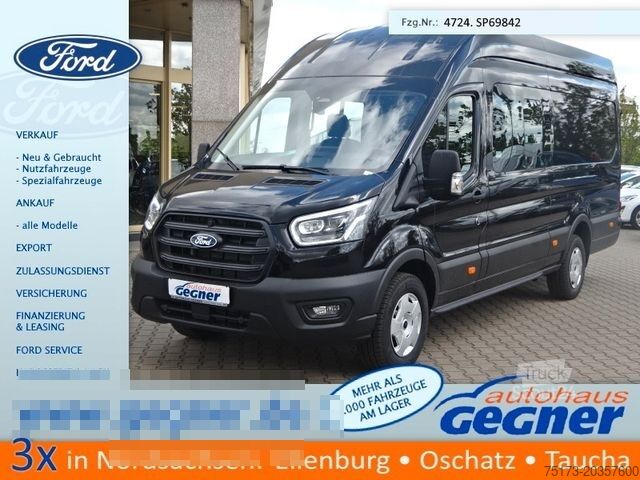 Furgone a tetto alto FORD Transit 350L4H3 DoKa Kasten LKW Stndhz 360Kam