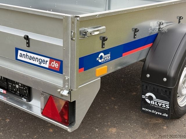 Autotrailer BLYSS Anhänger 204x128x35cm Anhänger 750kg zGG