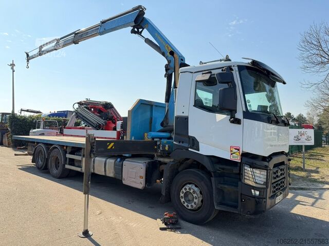 Dépanneuse Renault C380 6x2 + CRANE PALFINGER PK18002-EH C (4x) - ...
