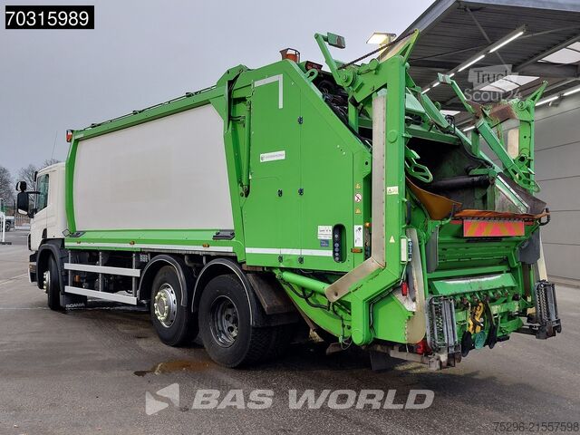 Vehicul de colectare a deșeurilor Scania P280 6X2 NL-Truck Geesink GPMIII V 22H25 Steeri...
