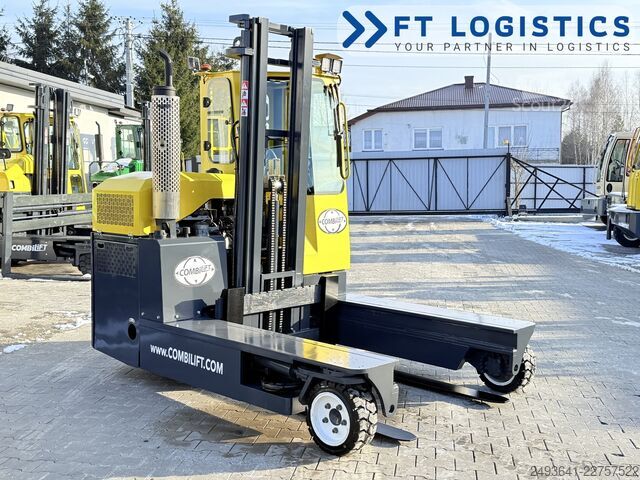 Stivuitor cu patru direcții Combilift C3000 GAS DUPLEX PLATFORM 1500 FREE LIFT