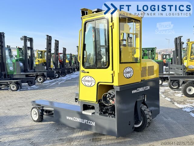 Stivuitor cu patru direcții Combilift C3000 GAS DUPLEX PLATFORM 1500 FREE LIFT