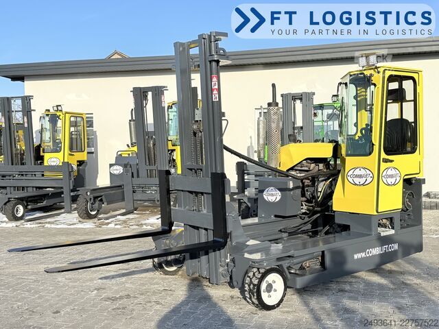 Stivuitor cu patru direcții Combilift C3000 GAS DUPLEX PLATFORM 1500 FREE LIFT
