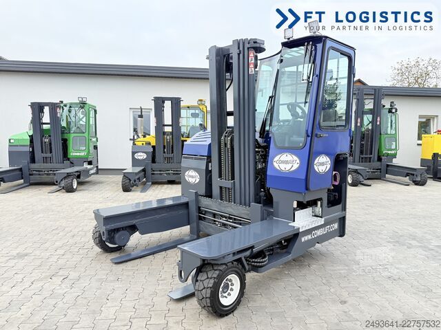 Chariot élévateur multidirectionnel Combilift C4000 GAS TRIPLEX 5550 POSITIONER CABIN