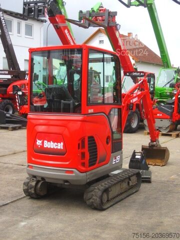 Міні -екскаватор Bobcat E 19 ** Verstellfahrwerk - 2x Löffel **