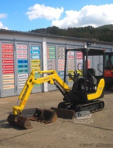Minigrävare YANMAR SV 16 * 3x Löffel * vgl. 15 17 18