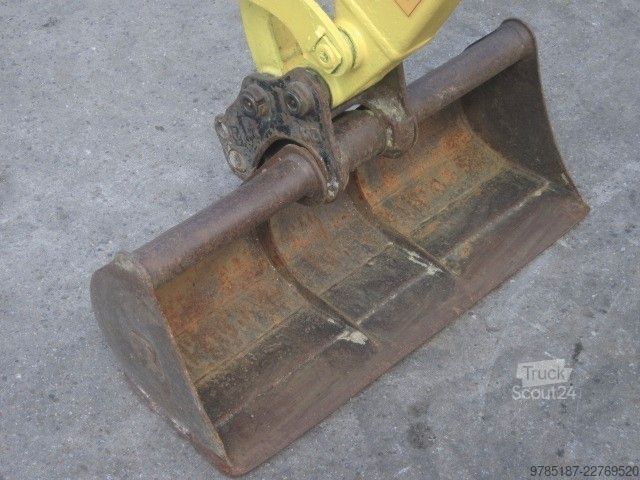 Minigrävare YANMAR SV 16 * 3x Löffel * vgl. 15 17 18