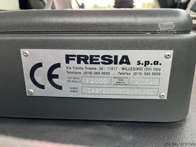 Süpürücü Iveco Fresia F 2000 4x4 SNOW PLOW / BROOM / BLOWER