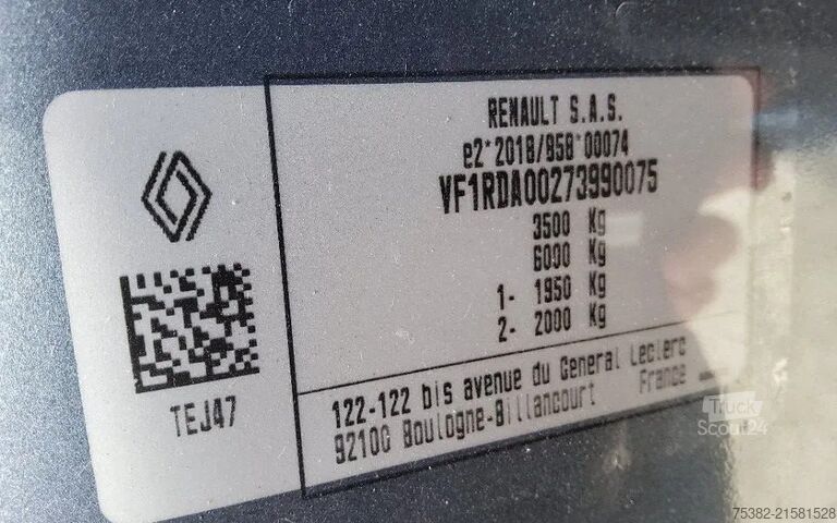 Panelová dodávka Renault Master 170.35  EURO 6  L3H2 GESLOTEN - 609 - BP...