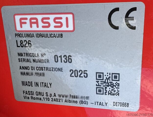 Jeřáb na nákladním automobilu Volvo FH 500 Hiab Palfinger Fassi F1450-8 JIB-