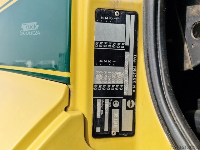 Kampókaros rendszer DAF CF 460 6x2*4 - JOAB Hooklift - Steering axle - ...