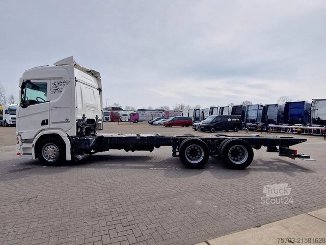 Chassis med førerhus Scania R580 V8 NGS 6x4 chassis - Retarder - 4.75 WB - ...