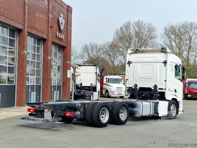 Chassis med førerhus Scania R580 V8 NGS 6x4 chassis - Retarder - 4.75 WB - ...