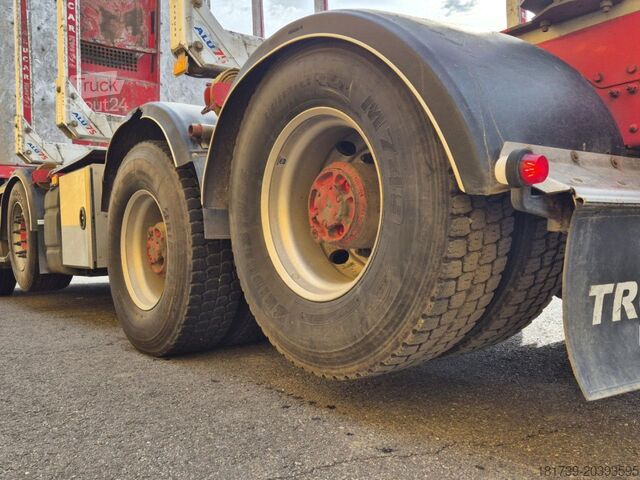 лісовоз Volvo FH 750 8x4/ 2 lifted axles/ timber truck