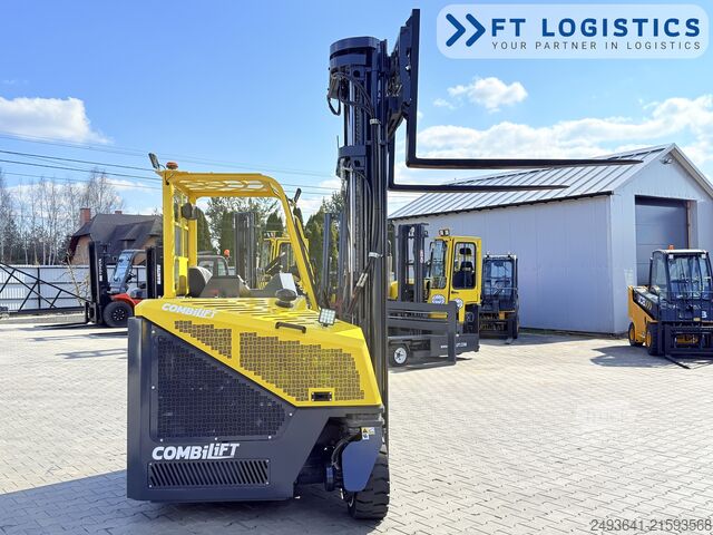 Empilhadeira multidirecional Combilift CB4500 GAS TRIPLEX 6400 FORK POSITIONER
