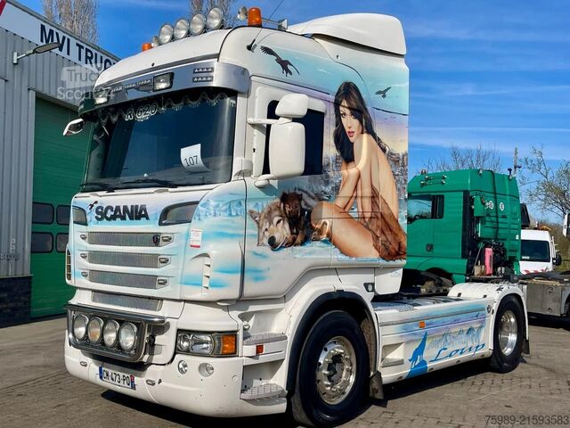 Standard-SZM Scania R620-V8 Unique! RETARDER, PTO HYDRAULIC, FRANCE...