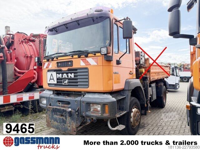 Sunkvežimio važiuoklė MAN 19.364/414 4x4 BB, Winterdienstausstattung