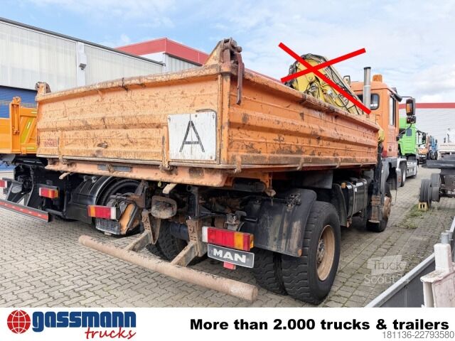 Sunkvežimio važiuoklė MAN 19.364/414 4x4 BB, Winterdienstausstattung