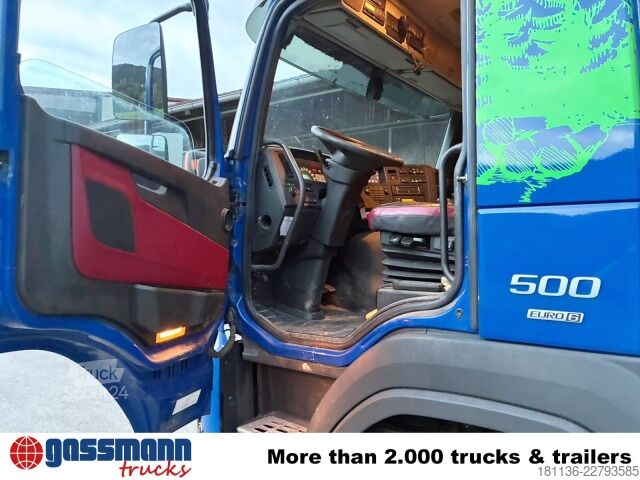 Ruloninė konteinerinė savivartis Volvo FMX 500 6x4, Multlilift Abrollanlage XR 21 S Widi