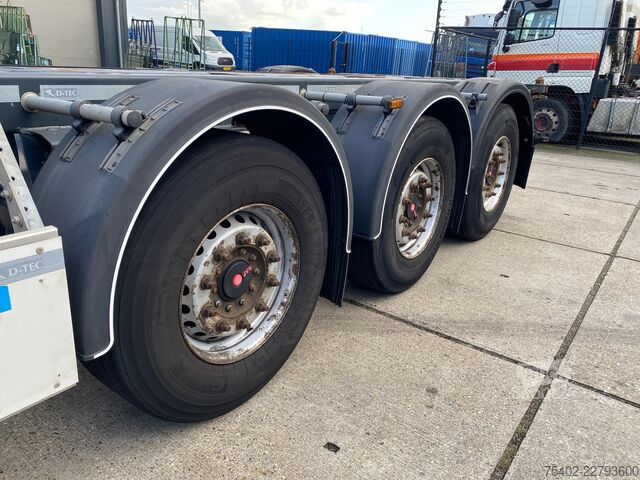Containervervoer D-TEC CT-521-S / CombiTrailer S-Line / 5 axles / SAF ...