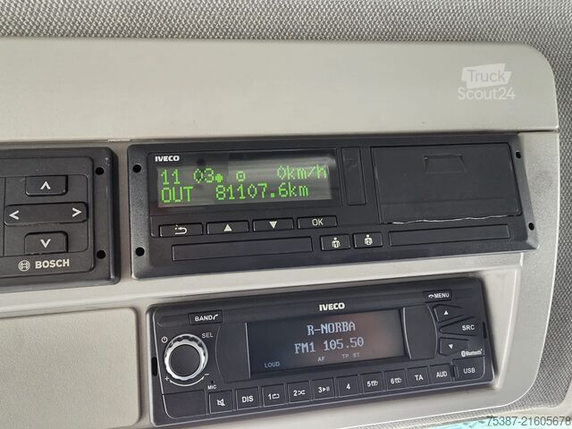 бортовой грузовик с тентом IVECO 80E22