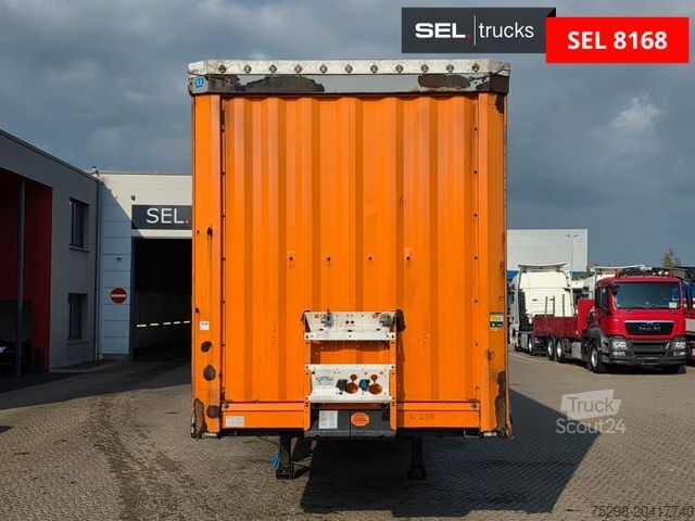 Ανοιχτό ημιρυμουλκούμενο με μουσαμά KRONE SD / Hubdach / EDSCHA / Liftachse