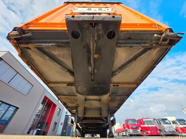 Ανοιχτό ημιρυμουλκούμενο με μουσαμά KRONE SD / Hubdach / EDSCHA / Liftachse