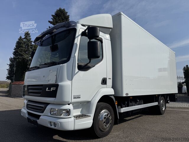 LF 45.220 12t, box body 5.62m, tail lift 1.5t DAF LF 45.220 12to., Koffer 5,62m, LBW 1,5to