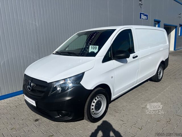 Panelvan MERCEDES-BENZ Vito 110 LANG 6G KLIMA TEMPOMAT 3-SITZE SCHRÄNKE