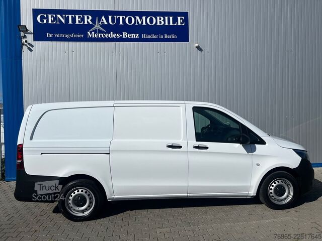 Panelvan MERCEDES-BENZ Vito 110 LANG 6G KLIMA TEMPOMAT 3-SITZE SCHRÄNKE