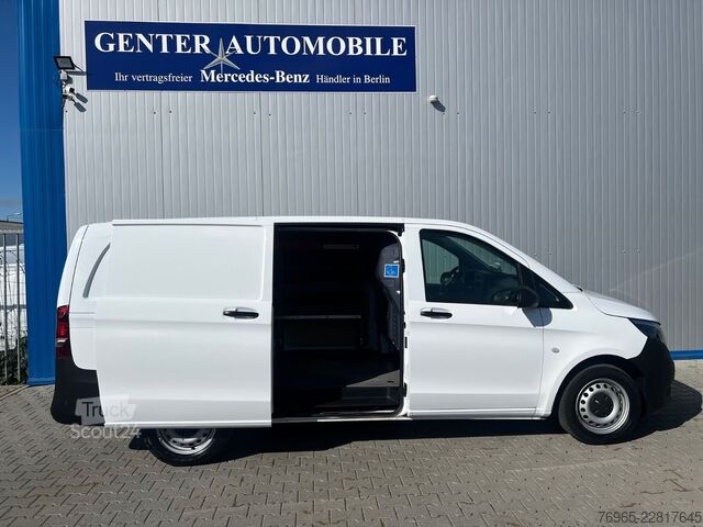 Panelvan MERCEDES-BENZ Vito 110 LANG 6G KLIMA TEMPOMAT 3-SITZE SCHRÄNKE