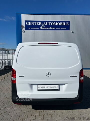 Panelvan MERCEDES-BENZ Vito 110 LANG 6G KLIMA TEMPOMAT 3-SITZE SCHRÄNKE