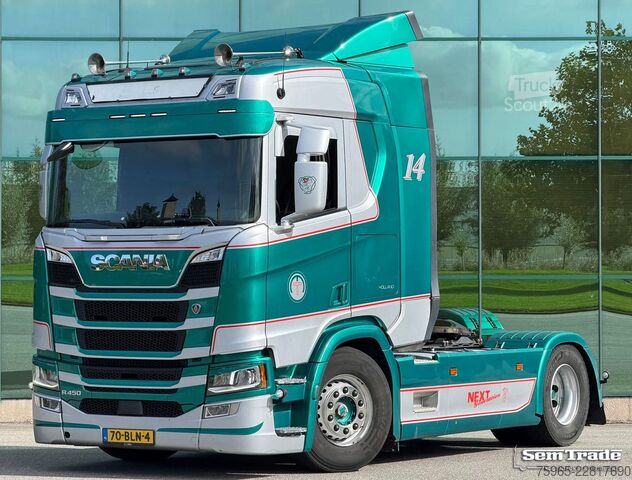 Standard trekkvogn SCANIA R450 EURO 6 FULL AIR RETARDER 2x TANKS HOLLAND-T