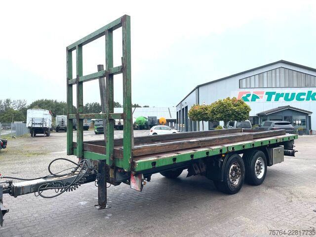 Åpen tilhenger  7,25m Wilken Pritschenanhänger / Tandem