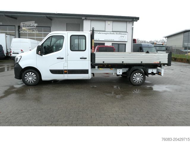 Transporter mit Kipper RENAULT Master Maxi Doka 3 Seiten Kipper L=3,2m Klima AH