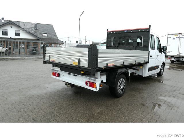 Transporter mit Kipper RENAULT Master Maxi Doka 3 Seiten Kipper L=3,2m Klima AH
