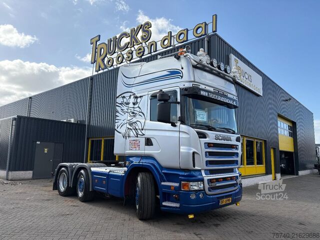Standard tractor Scania R 620 A 6X2/4 + SHOWTRUCK + FULL OPTION V8 + 2x...